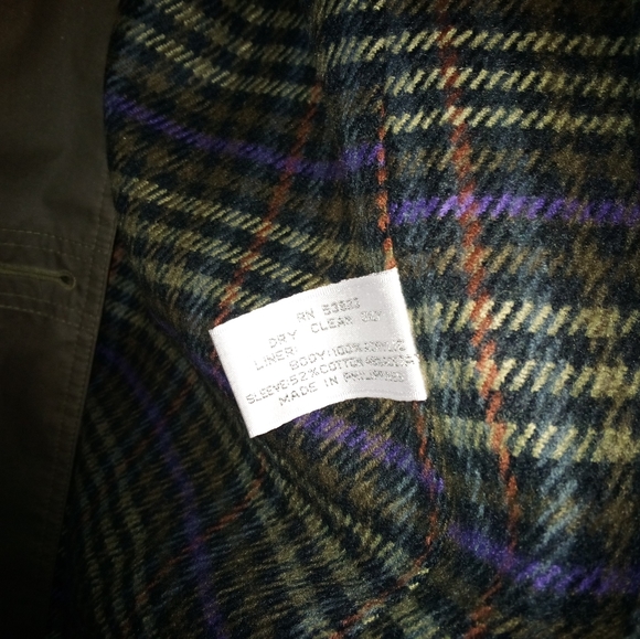 Cambridge Insulated Interchangeable Midi Trench Coat Womens Size 10P•VINTAGE - Picture 6 of 11